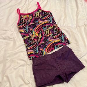 Danskin Freestyle dance clothes 6/6X